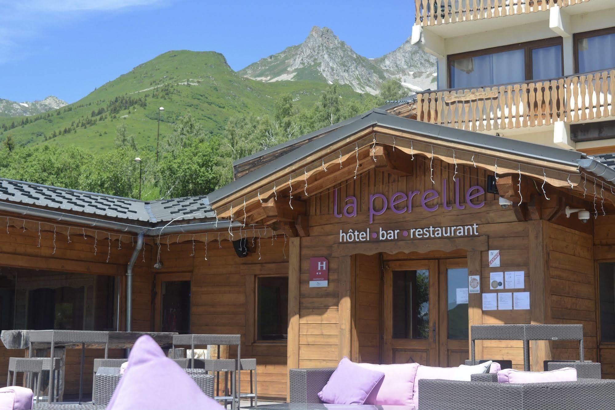 La Perelle Hotel Saint-François-Longchamp Buitenkant foto